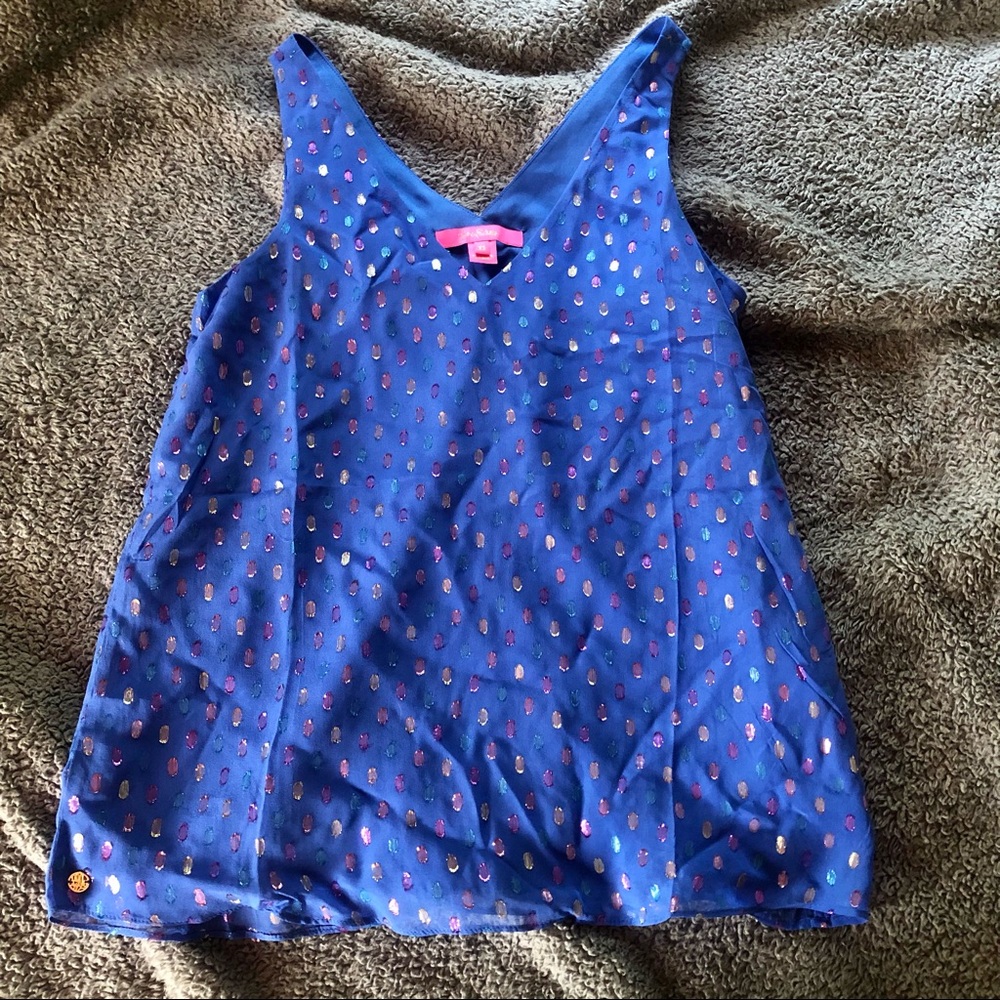 Lilly Pulitzer sleeveless blouse